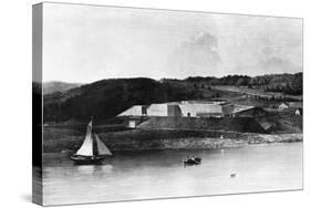 Fort Knox, Maine, 1870-1875-Seth Eastman-Stretched Canvas