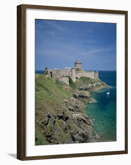 Fort La Latte, Cape Frehel, Brittany, France-Steve Vidler-Framed Photographic Print