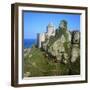 Fort La Latte, Emerald Coast, Britanny, France-David Hughes-Framed Photographic Print