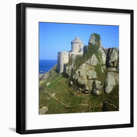 Fort La Latte, Emerald Coast, Britanny, France-David Hughes-Framed Photographic Print