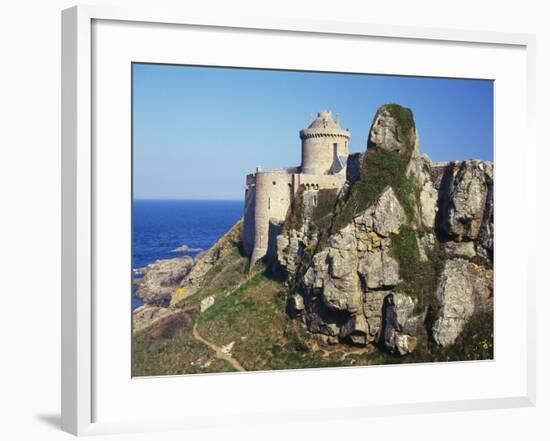 Fort La Latte, Emerald Coast, Britanny, France-David Hughes-Framed Photographic Print