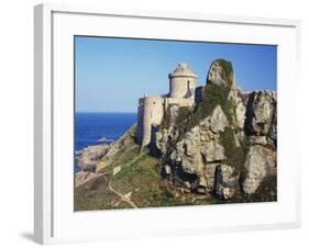 Fort La Latte, Emerald Coast, Britanny, France-David Hughes-Framed Photographic Print