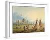 Fort Laramie, 1858-60-Alfred Jacob Miller-Framed Giclee Print