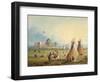 Fort Laramie, 1858-60-Alfred Jacob Miller-Framed Giclee Print