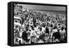 Fort Lauderdale Beach Crowded with Spring Breakers, 1964-null-Framed Stretched Canvas