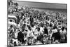 Fort Lauderdale Beach Crowded with Spring Breakers, 1964-null-Mounted Photographic Print