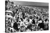 Fort Lauderdale Beach Crowded with Spring Breakers, 1964-null-Stretched Canvas