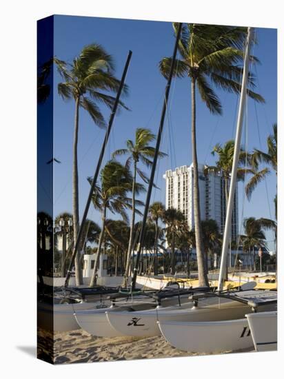 Fort Lauderdale Beach, Fort Lauderdale, Florida-Walter Bibikow-Stretched Canvas