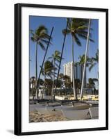 Fort Lauderdale Beach, Fort Lauderdale, Florida-Walter Bibikow-Framed Photographic Print