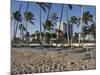 Fort Lauderdale Beach, Fort Lauderdale, Florida-Walter Bibikow-Mounted Photographic Print