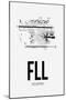 Fort Lauderdale FLL Airport-null-Mounted Art Print