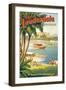 Fort Lauderdale, Florida-Kerne Erickson-Framed Giclee Print