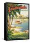 Fort Lauderdale, Florida-Kerne Erickson-Framed Stretched Canvas