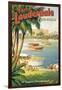 Fort Lauderdale, Florida-Kerne Erickson-Framed Art Print