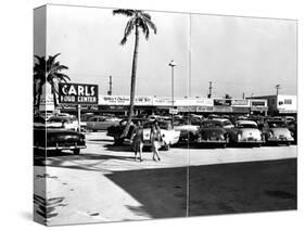 Fort Lauderdale Strip Mall, 1954-null-Stretched Canvas