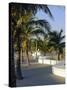 Fort Lauderdale, Wave Wall Promenade, Florida, USA-Fraser Hall-Stretched Canvas