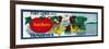 Fort Lewis Tomato Label - Roanoke, VA-Lantern Press-Framed Art Print