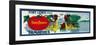 Fort Lewis Tomato Label - Roanoke, VA-Lantern Press-Framed Art Print