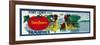 Fort Lewis Tomato Label - Roanoke, VA-Lantern Press-Framed Art Print