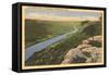 Fort Loudon Dam, Tennessee River-null-Framed Stretched Canvas
