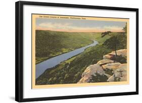 Fort Loudon Dam, Tennessee River-null-Framed Art Print