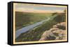 Fort Loudon Dam, Tennessee River-null-Framed Stretched Canvas