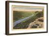 Fort Loudon Dam, Tennessee River-null-Framed Art Print