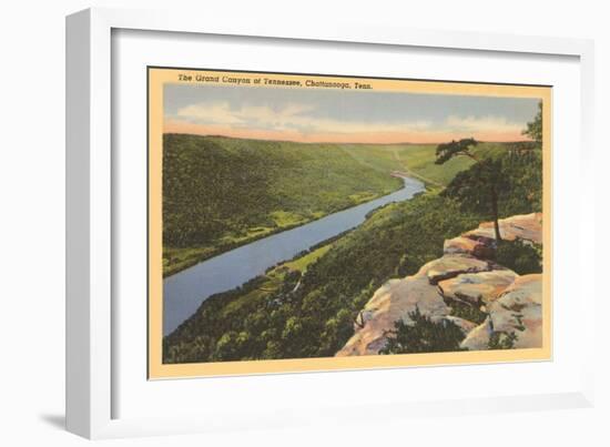 Fort Loudon Dam, Tennessee River-null-Framed Art Print