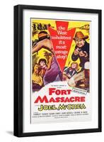 Fort Massacre-null-Framed Art Print