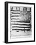 Fort Mchenry Battle Flag at Boston Navy Yard-null-Framed Photographic Print