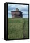 Fort McKeen Blockhouse Replica, Renamed Fort Abraham Lincoln, Built During Indian Wars, 1870s-null-Framed Stretched Canvas