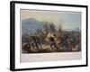 Fort Mckenzie, 28th August 1833, Engraved by Manceau and Hurliman, Published in 1842-Karl Bodmer-Framed Giclee Print