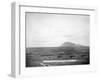 Fort Meade with Bear Butte in Background Photograph - Fort Meade, SD-Lantern Press-Framed Art Print