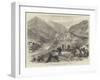 Fort of Ali Musjid, from the Heights Above Lala Cheena, in the Khyber Pass-null-Framed Giclee Print