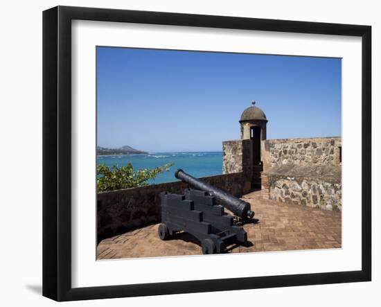 Fort of San Felipe, Puerto Plata, Dominican Republic, West Indies, Caribbean, Central America-Angelo Cavalli-Framed Photographic Print