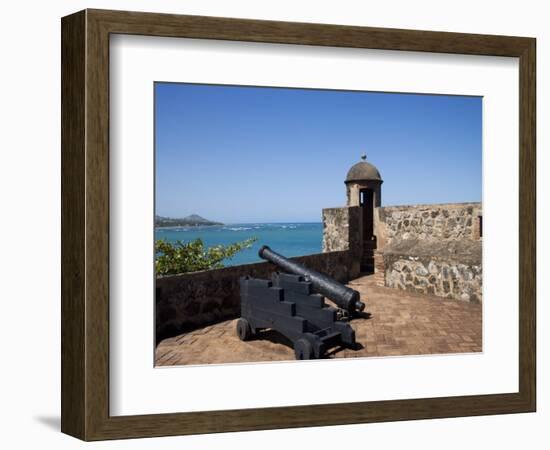 Fort of San Felipe, Puerto Plata, Dominican Republic, West Indies, Caribbean, Central America-Angelo Cavalli-Framed Photographic Print