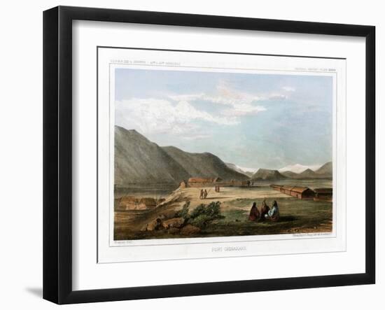 Fort Okinakane, USA, 1856-John Mix Stanley-Framed Giclee Print