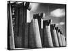 Fort Peck Dam as Featured on the Very First Cover of Life Magazine-Margaret Bourke-White-Stretched Canvas