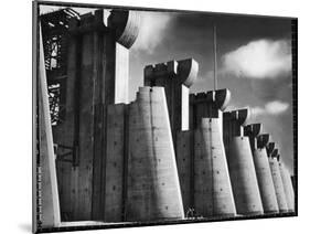 Fort Peck Dam as Featured on the Very First Cover of Life Magazine-Margaret Bourke-White-Mounted Photographic Print