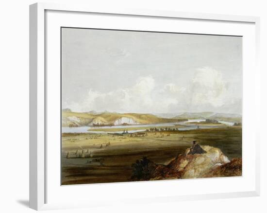 Fort Pierre, Missouri, Plate 10, Travels in the Interior of North America-Karl Bodmer-Framed Giclee Print