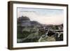 Fort Purandhar, Near Pune (Poon), India, Early 20th Century-null-Framed Giclee Print