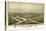 Fort Reno, Oklahoma - Panoramic Map-Lantern Press-Stretched Canvas