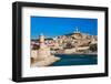 Fort Saint-Jean and old port of third largest city in France, Marseille, Provence, France on the...-null-Framed Photographic Print