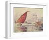 Fort Saint-Jean, Marseilles, 1907-Paul Signac-Framed Giclee Print