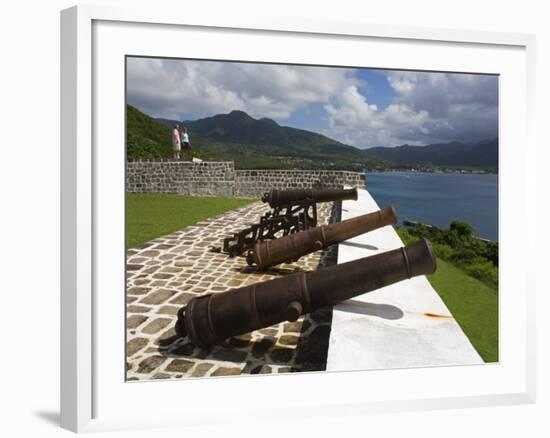 Fort Shirley in Cabrits National Park, Portsmouth, Dominica, Windward Islands, West Indies-Richard Cummins-Framed Photographic Print