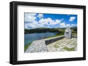 Fort Soledad Looking over Umatac Bay, Guam, Us Territory, Central Pacific, Pacific-Michael Runkel-Framed Photographic Print