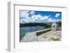 Fort Soledad Looking over Umatac Bay, Guam, Us Territory, Central Pacific, Pacific-Michael Runkel-Framed Photographic Print