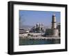 Fort St. Jean and Cathedrale De La Major, Marseille, Bouches-Du-Rhone, Provence, France-Roy Rainford-Framed Photographic Print