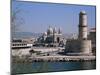 Fort St. Jean and Cathedrale De La Major, Marseille, Bouches-Du-Rhone, Provence, France-Roy Rainford-Mounted Photographic Print