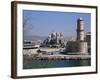 Fort St. Jean and Cathedrale De La Major, Marseille, Bouches-Du-Rhone, Provence, France-Roy Rainford-Framed Photographic Print